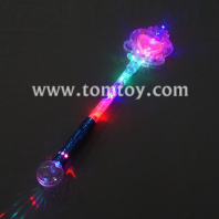 12led big heart princess wand tm012-080-bl   